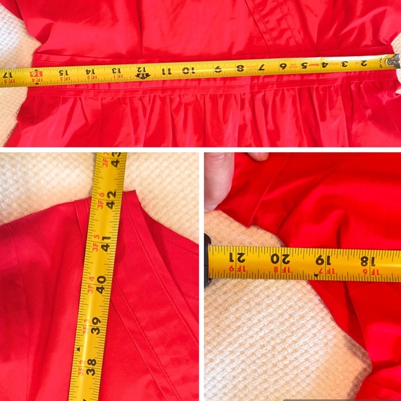 J. CREW Vibrant Red Midi Dress - Picture 15 of 15